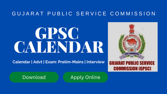 gpsc exam calendar 2022-23 pdf downloadable 